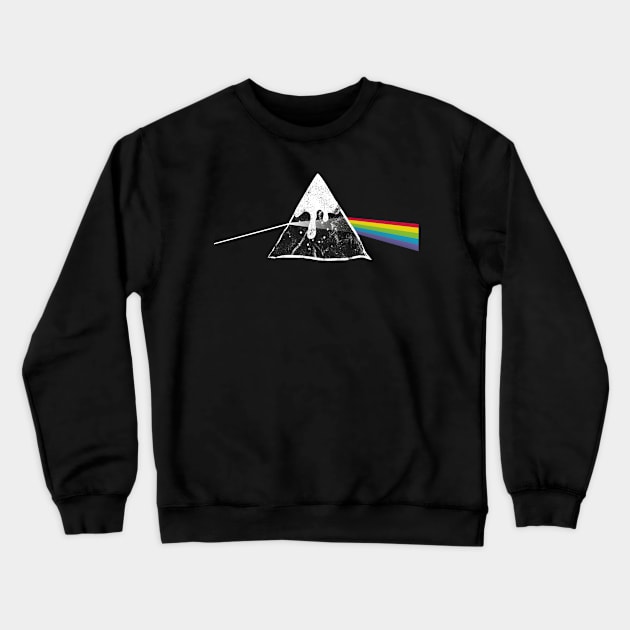 The dark side of the Nacho Crewneck Sweatshirt by LateralArt